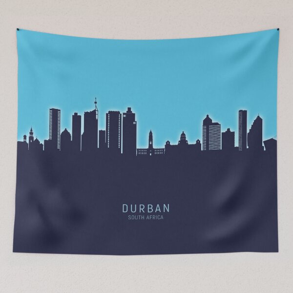 Item preview, Durban South Africa Skyline designed and sold by ArtPrints.