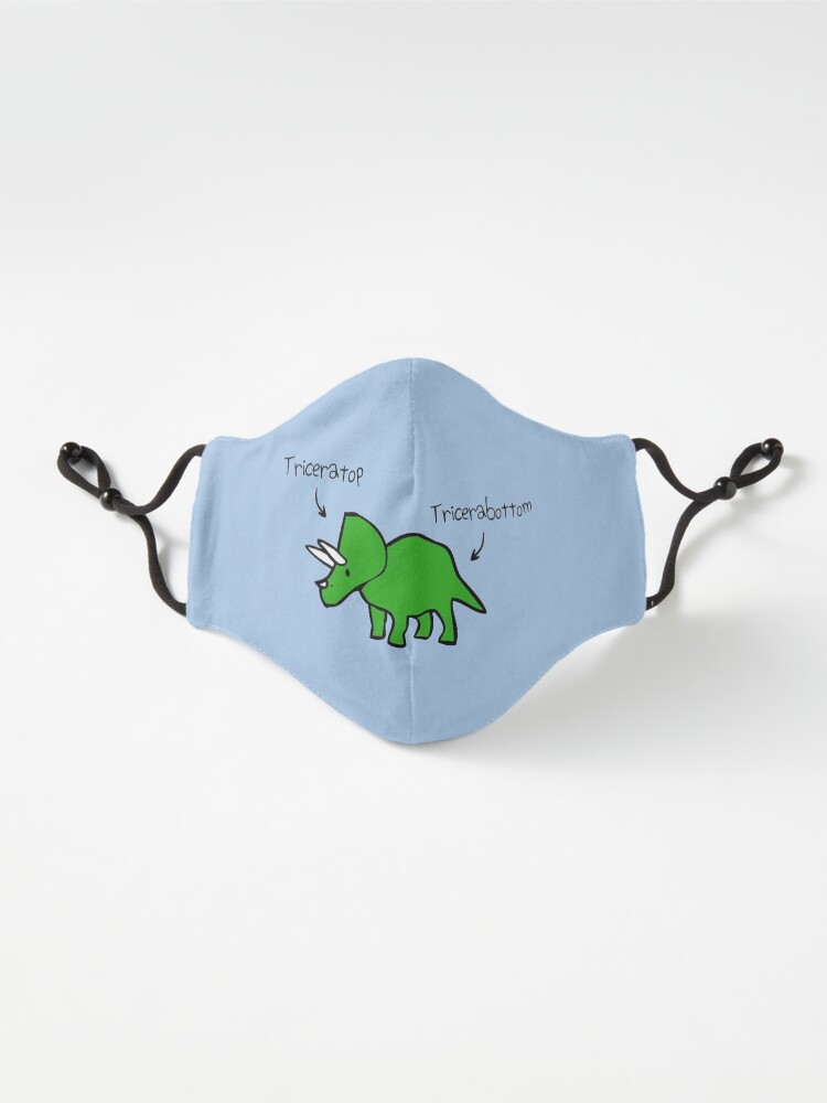 Alternate view of Triceratops Tricerabottom Mask