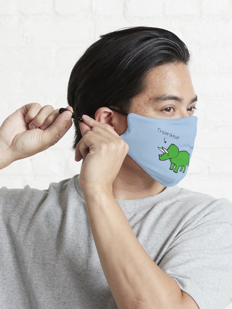 Alternate view of Triceratops Tricerabottom Mask