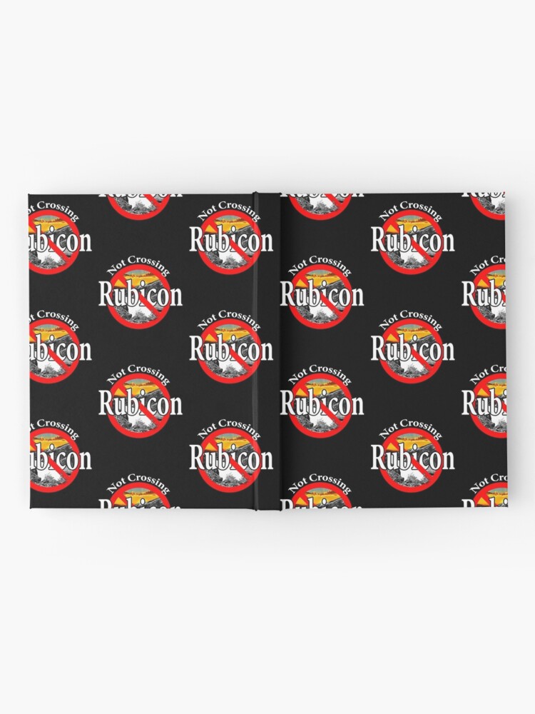 Alternate view of Not Crossing the Rubicon - Indecision Hardcover Journal