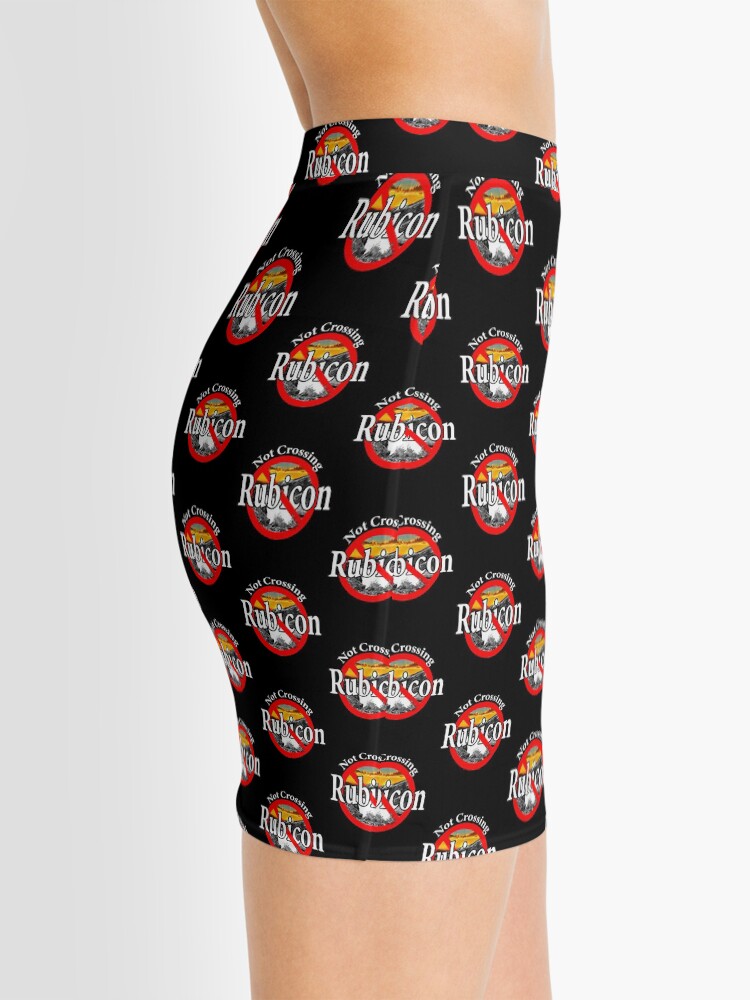 Alternate view of Not Crossing the Rubicon - Indecision Mini Skirt