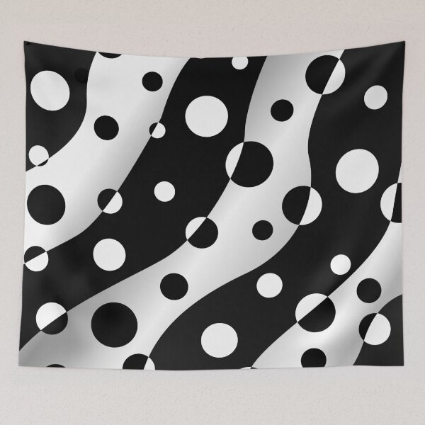 Item preview, Circles Abstract BW designed and sold by Eliza434.