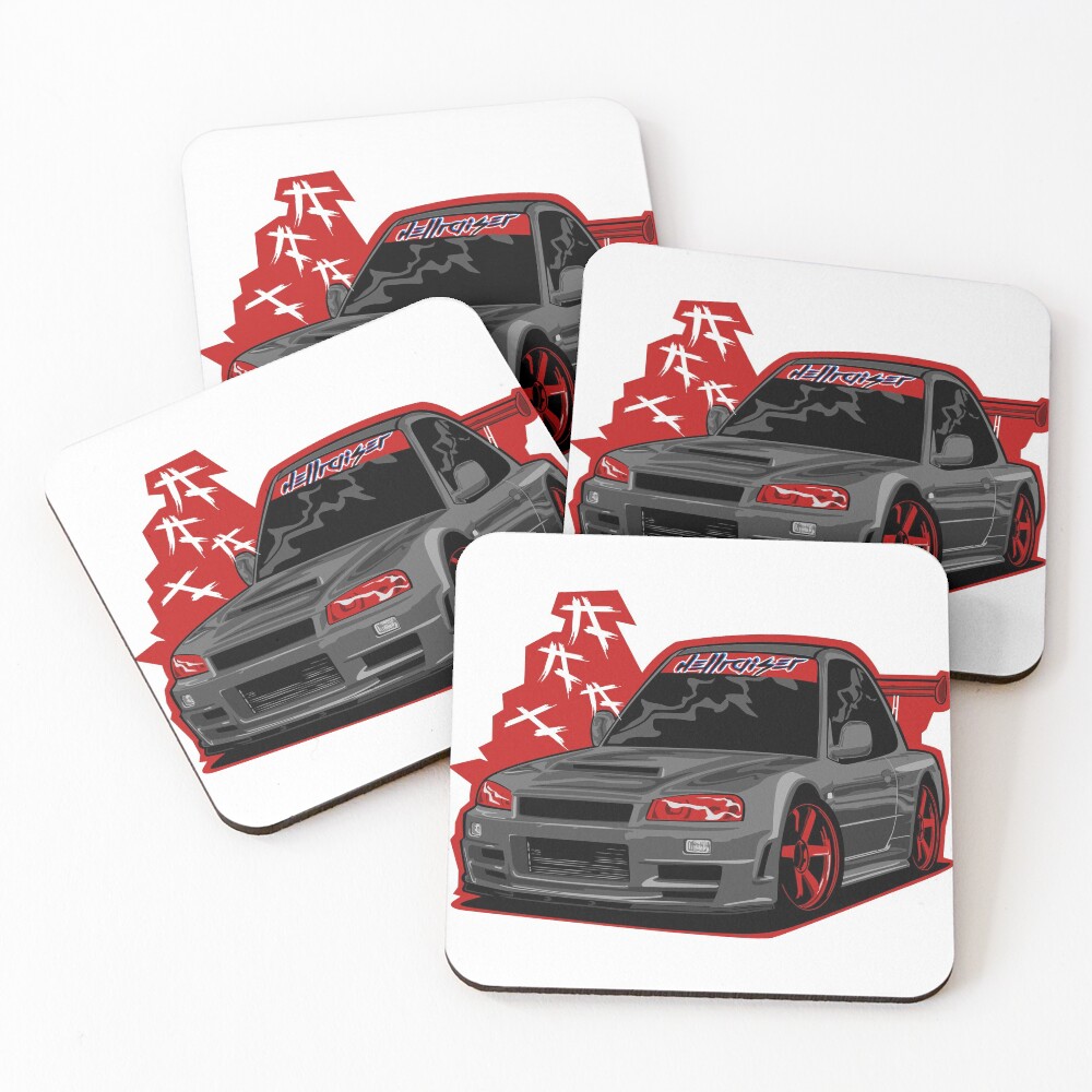 Item preview, Coasters (Set of 4) designed and sold by HellRaiserMW.