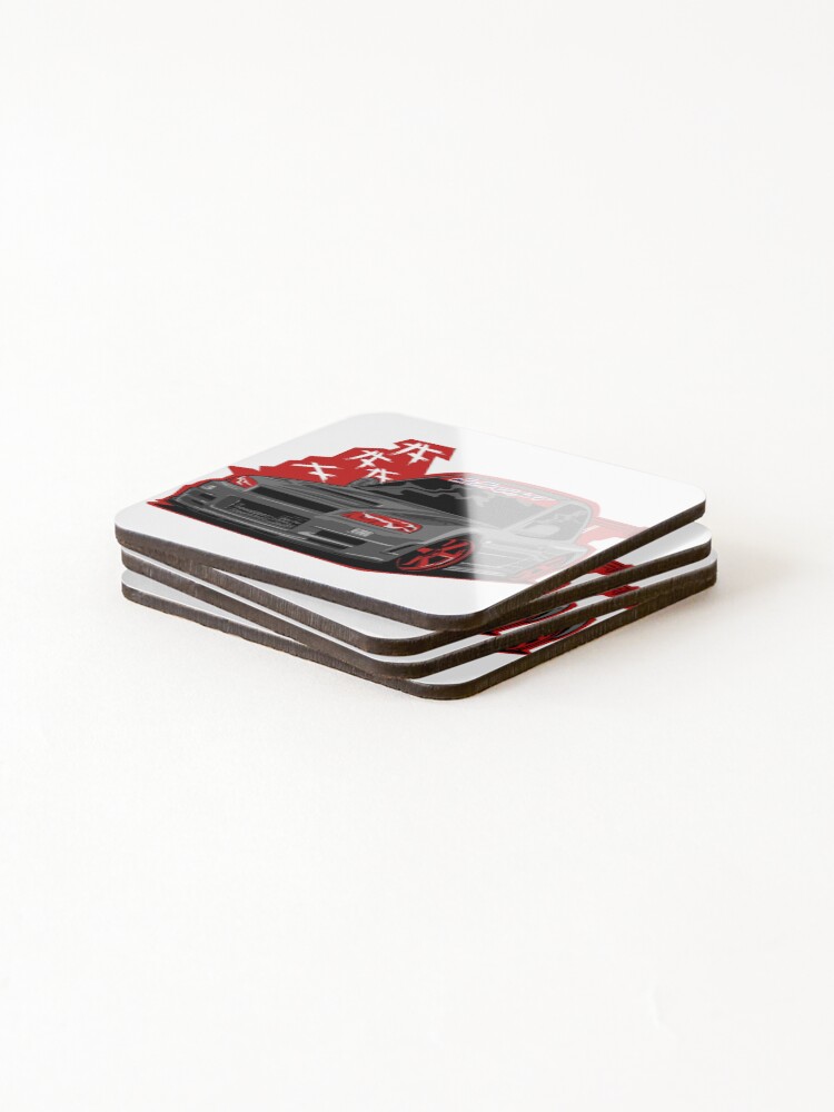 Thumbnail 4 of 5, Coasters (Set of 4), Gran Turismo Racing R 3 4 GoFast | Iconic Cars designed and sold by HellRaiserMW.