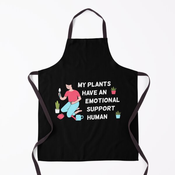 Item preview, My Plants Have an Emotional Support Human – Horticulturist Gardener Love designed and sold by The Green Corner.