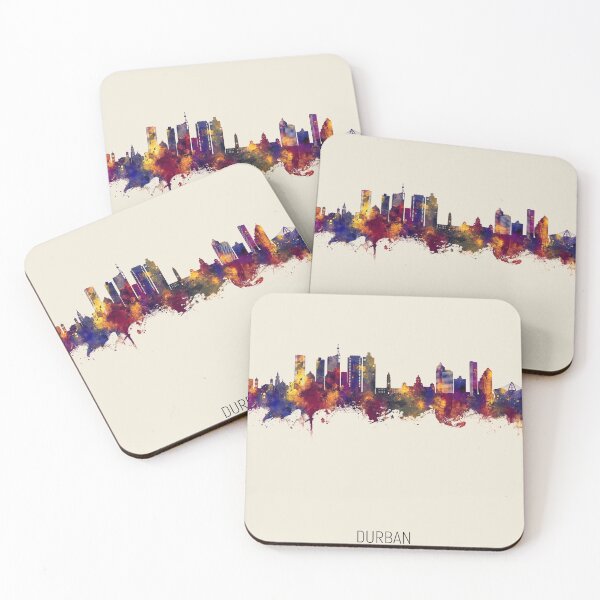 Item preview, Durban South Africa Skyline designed and sold by ArtPrints.