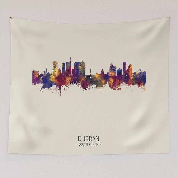 Item preview, Durban South Africa Skyline designed and sold by ArtPrints.