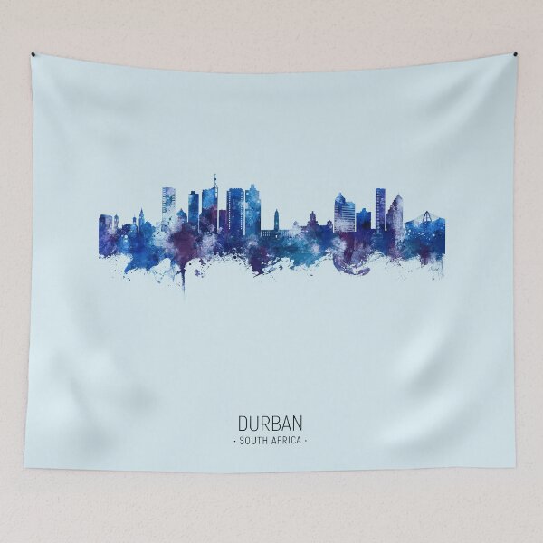 Item preview, Durban South Africa Skyline designed and sold by ArtPrints.