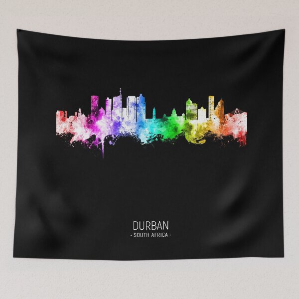 Item preview, Durban South Africa Skyline designed and sold by ArtPrints.