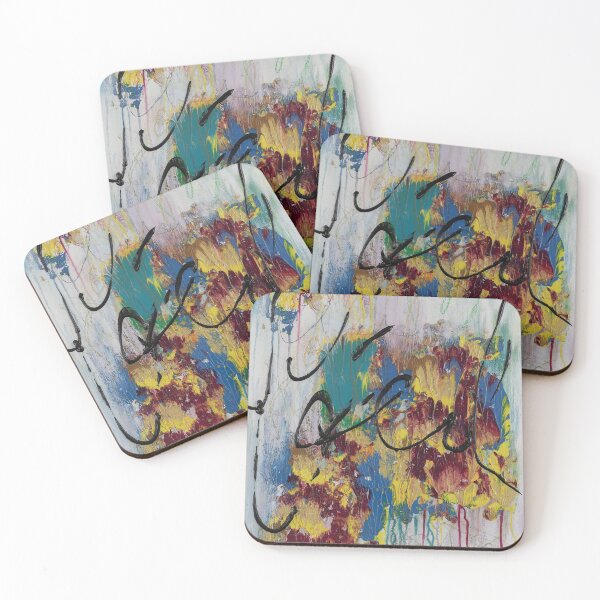Item preview, 'DANCING IN THE STREETS' Contemporary Abstract, Colourful and Bright designed and sold by colourfulpixie.