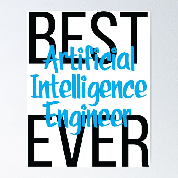 Item preview, Best Artificial Intelligence Engineer Ever designed and sold by ProjectX23.