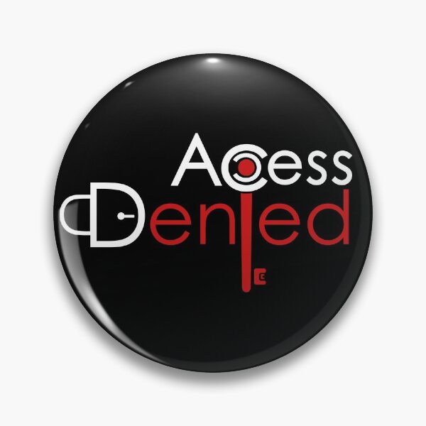 Item preview, Access Denied Error Design designed and sold by kanugi.