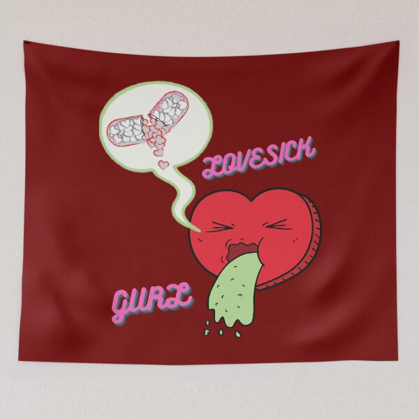 Item preview, Lovesick Gurl Funny Parody Design Of Lovesick Girls designed and sold by LevelUpMerch.