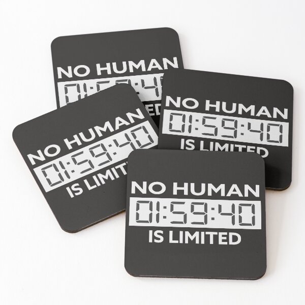 Item preview, eliud kipchoge no human is limited sub2hour designed and sold by Shopkittycat.