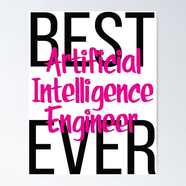 Item preview, Best Artificial Intelligence Engineer Ever designed and sold by ProjectX23.
