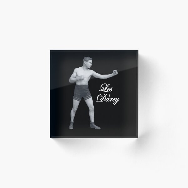 Boxer, Les Darcy Acrylic Block