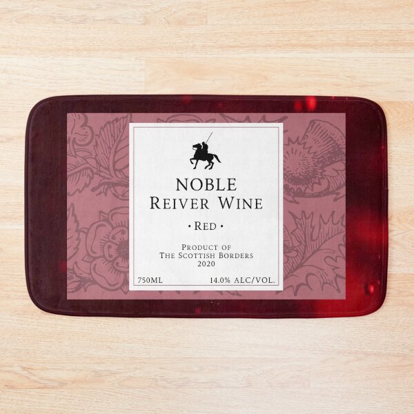 Item preview, NOBLE Red Wine Label | Border Reivers designed and sold by yourscotborders.