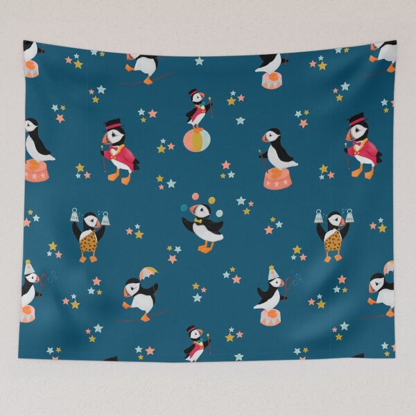Item preview, A Circus of Puffins designed and sold by RebeccaFlaherty.