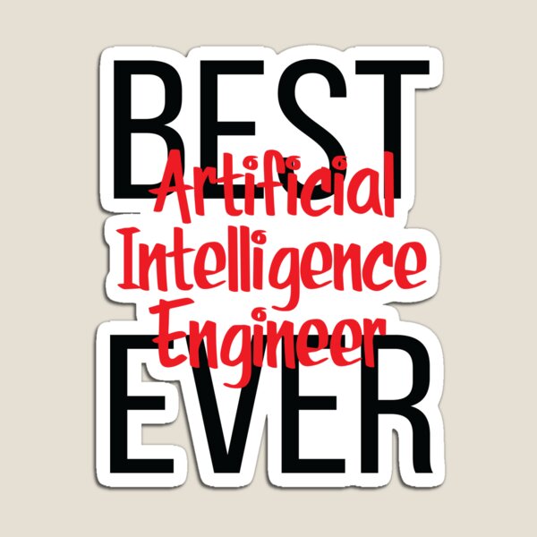 Aperçu de l'œuvre Meilleur ingénieur en intelligence artificielle de tous les temps créée et vendue par ProjectX23.