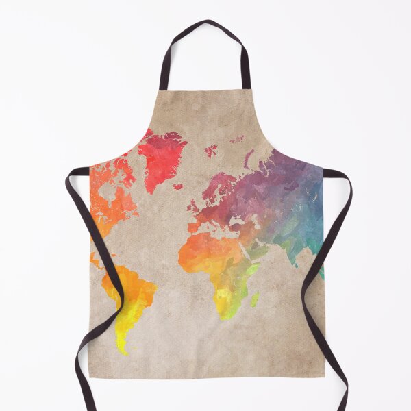 Item preview, World Map maps designed and sold by JBJart.