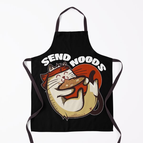 Item preview, Send Noods Cat with a Miso Ramen Bowl designed and sold by Basti09.