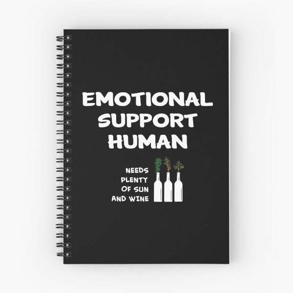 Item preview, Emotional Support Human – Sun and Wine Care Service Instructions designed and sold by The Green Corner.