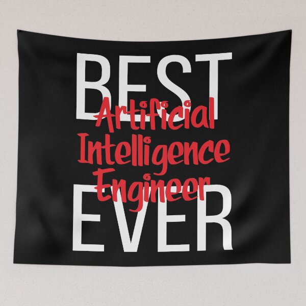 Item preview, Best Artificial Intelligence Engineer Ever designed and sold by ProjectX23.