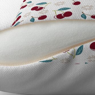 Alternate view of Cherry Polkadot Floor Pillow