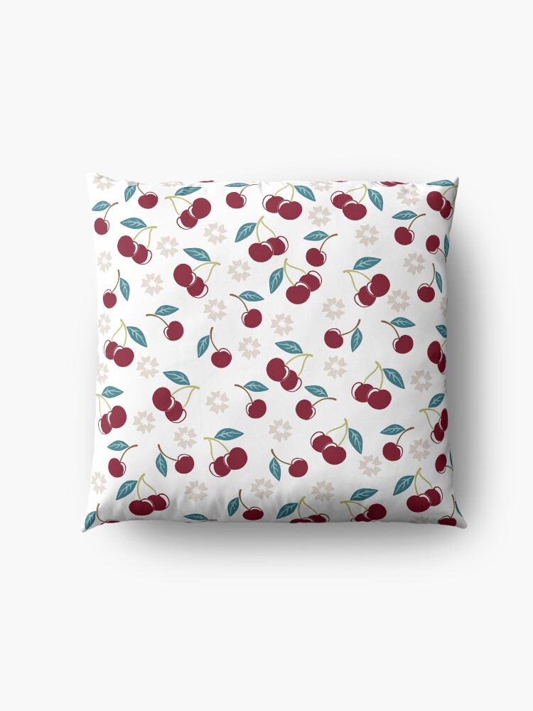 Alternate view of Cherry Polkadot Floor Pillow