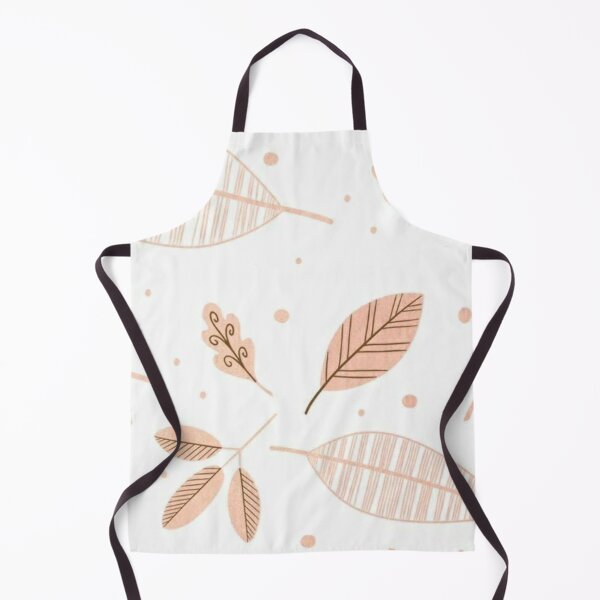 Item preview, Pastel Brown Leaves Pattern designed and sold by fudgecream.