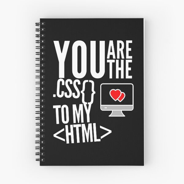 Item preview, You Are The CSS To My HTML (color white) designed and sold by Stornu2Ruedas.