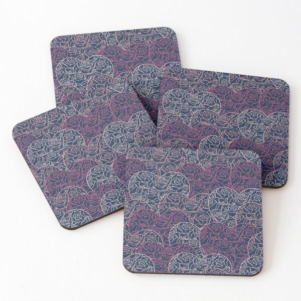 Item preview, Floral Lace Hearts - Red Pink - Love - Paisley designed and sold by MrRoccoBlue.