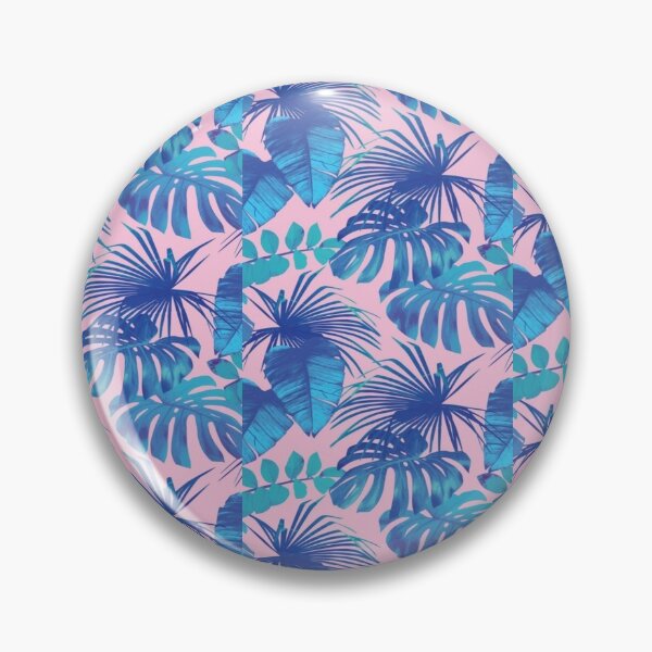 Item preview, Magic blue flowers in a beautiful pink background designed and sold by stiphof.