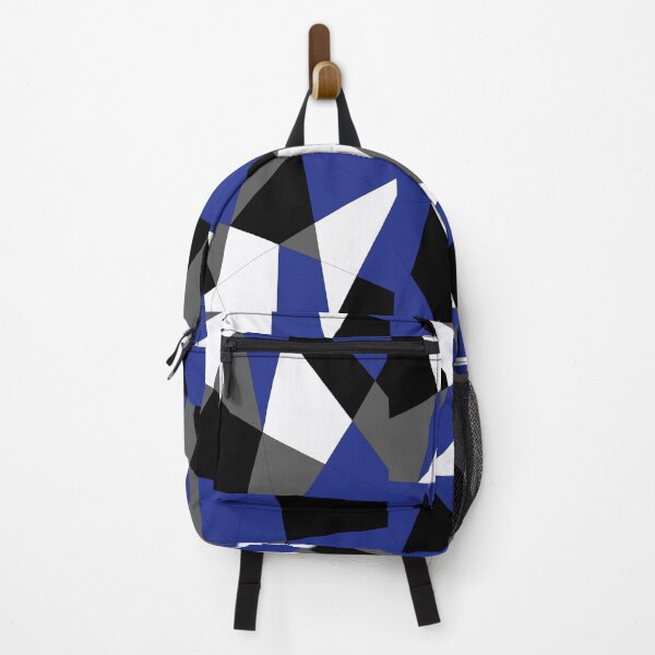 Item preview, Black, Gray, Blue, White Camo Pattern designed and sold by AlexRinzler.