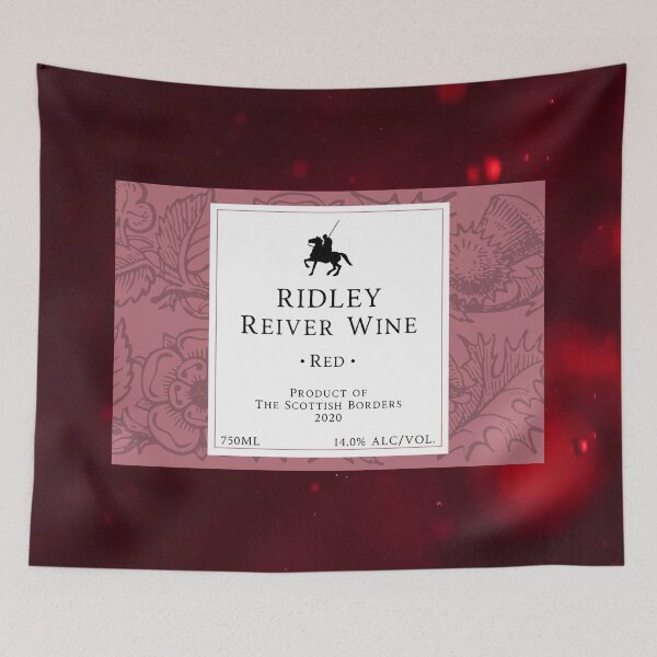 Item preview, RIDLEY Red Wine Label | Border Reivers designed and sold by yourscotborders.