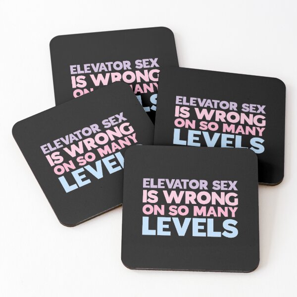 Item preview, Elevator Sex Is Wrong Funny Over 18 Sex Joke designed and sold by juvajay.