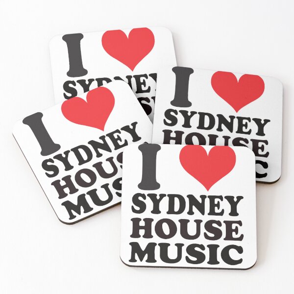 Item preview,  I LOVE SYDNEY HOUSE MUSIC designed and sold by DJDamski.