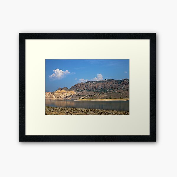 Blue Mesa Reservoir Framed Art Print