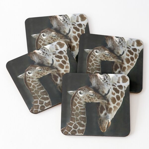 Item preview,  A loving moment between giraffe mom and her baby designed and sold by aysha Irshad.