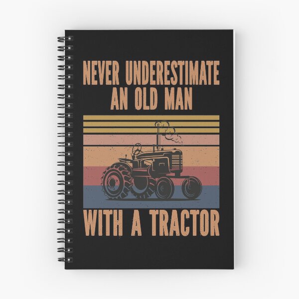 Item preview, Never Underestimate An Old Man With Tractor designed and sold by NisRayDesign.