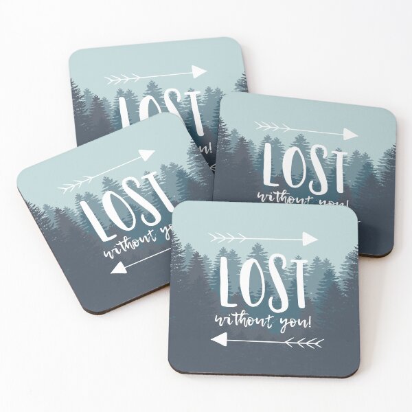Item preview, Lost without you covid19 missing you gift designed and sold by TheArtyApples.