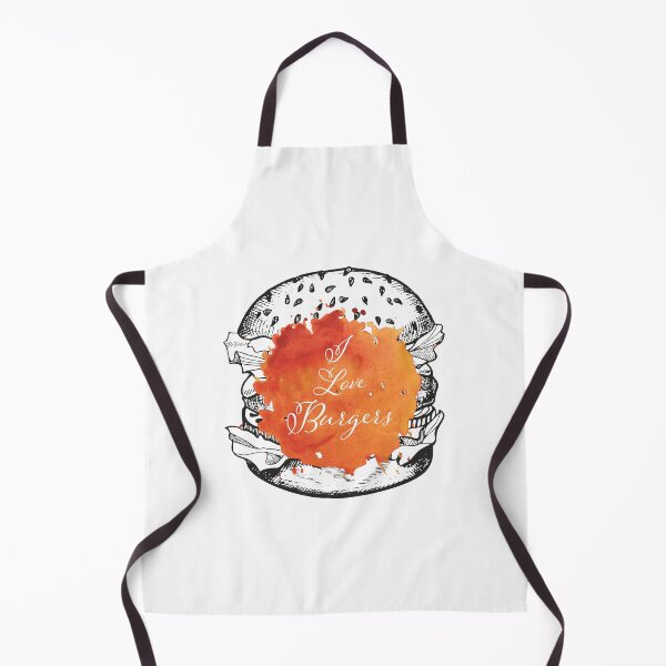 Item preview, I Love Burgers design designed and sold by Happiness Creators.