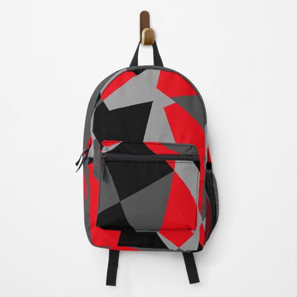 Item preview, Black, Gray, Red Camo Pattern designed and sold by AlexRinzler.