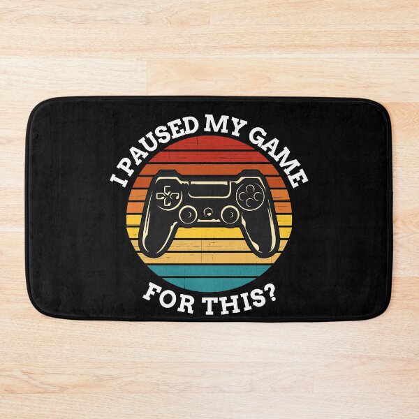 Item preview, I Paused My Game For This? Vintage Video Game designed and sold by TheStudioBee.