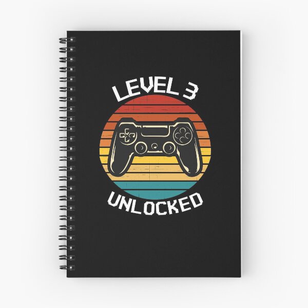 Item preview, Level 3 Unlocked Vintage Birthday Video Game designed and sold by TheStudioBee.