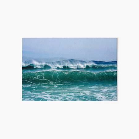 Breaking Waves Art Board Print