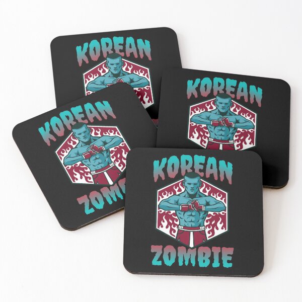 Item preview, Korean Zombie Flames Fighter designed and sold by jacks-tees.