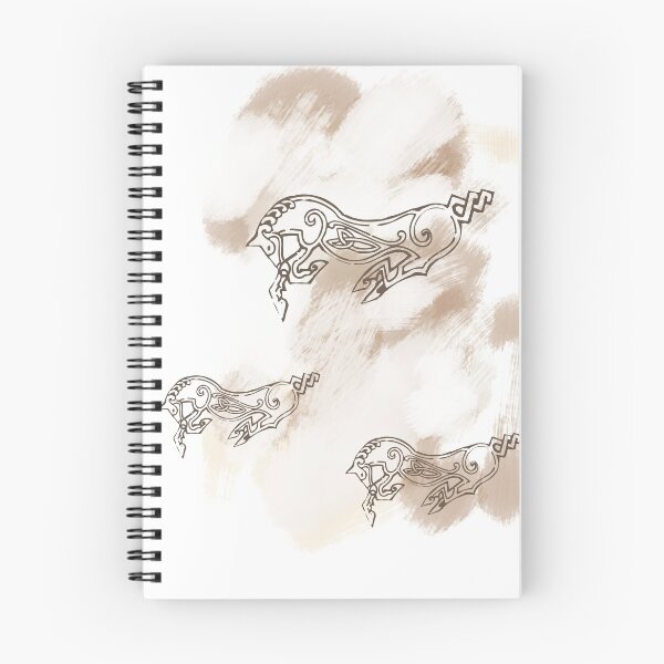 Item preview, Horse Ethno Art native illustration designed and sold by Alillluna.