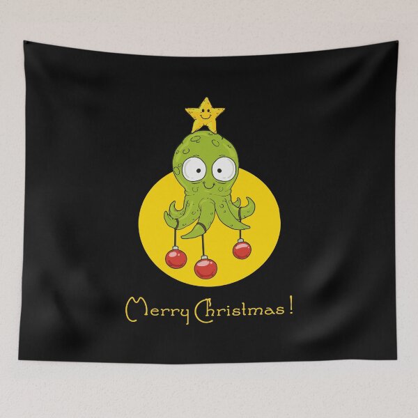 Item preview, Christmas Tree Octopus Ocean Gift designed and sold by kammoe.