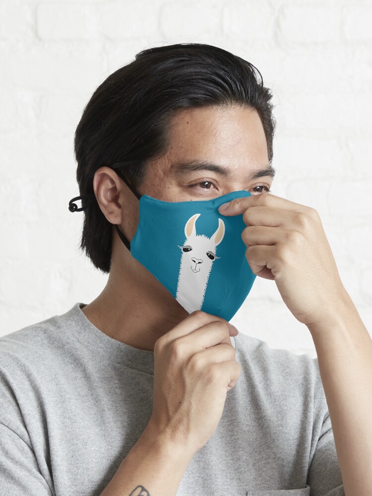 Alternate view of LLAMA PORTRAIT #10 Mask